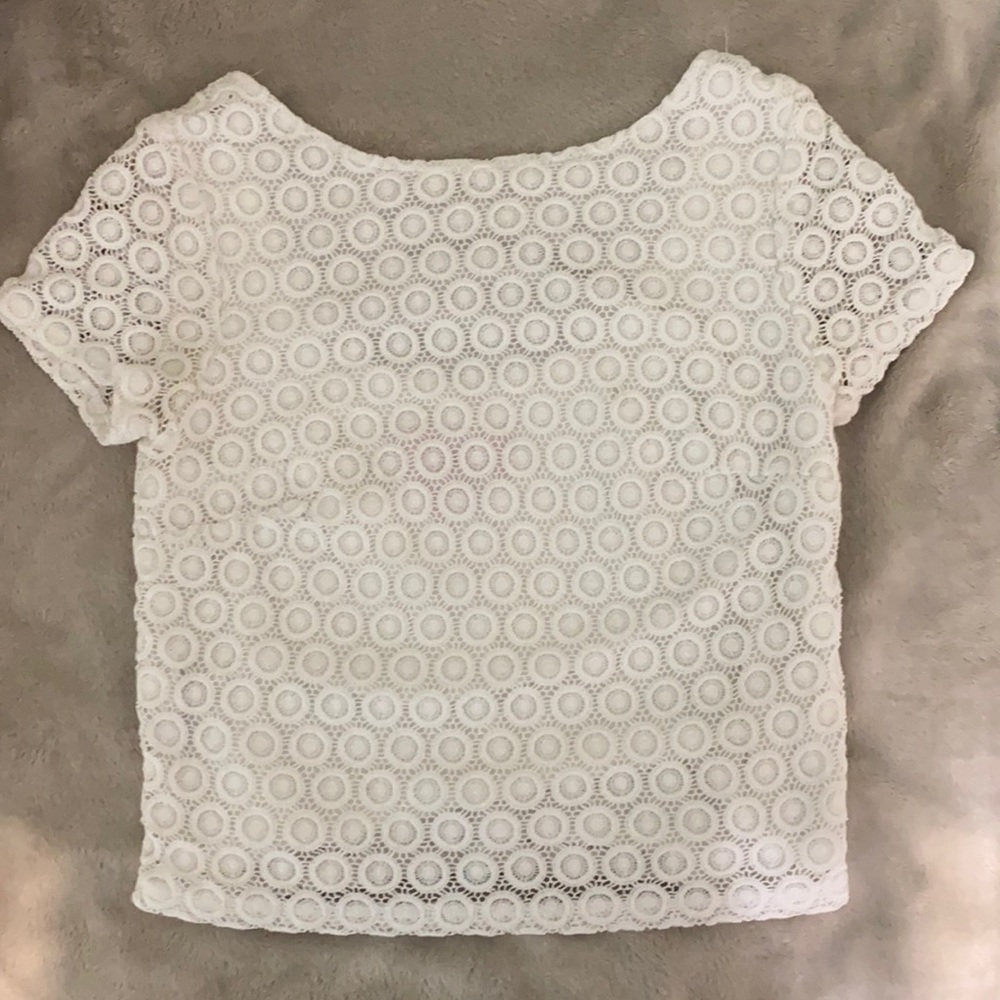 Lilly Pulitzer x target white blouse XS